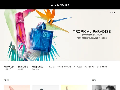 「GIVENCHY」のキャプチャ画像