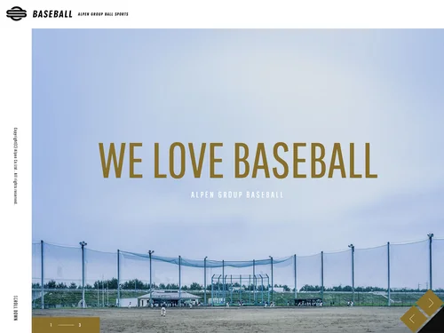 「AlpenGroupBaseball | アルペングループベースボール」のキャプチャ画像