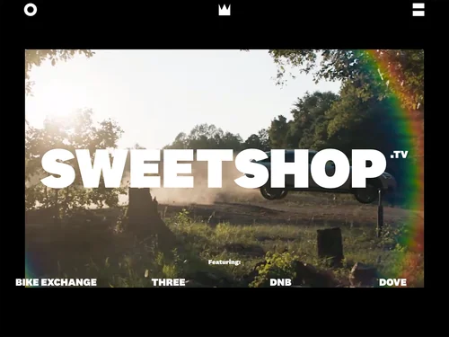 「Home &mdash; The Sweetshop」のキャプチャ画像