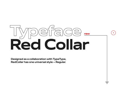 「Red Collar Font」のキャプチャ画像