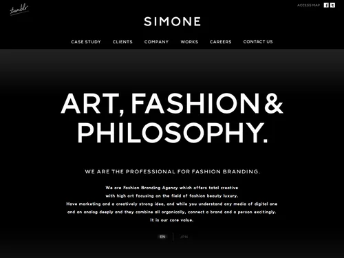 「SIMONE INC.」のキャプチャ画像