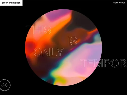 「Green Chameleon – Bristol based Design Agency」のキャプチャ画像