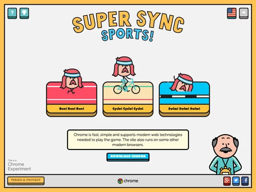 「Super Sync Sports」のキャプチャ画像