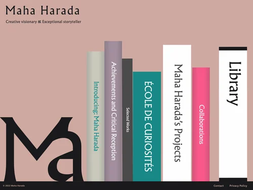 「Maha Harada」のキャプチャ画像