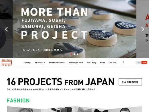 「MORE THAN PROJECT」のキャプチャ画像