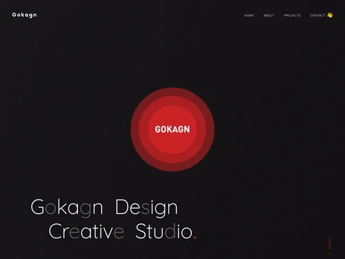 「東京のWebデザイン会社｜Gokagn Inc.（株式会社ゴカン）」のキャプチャ画像