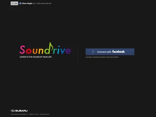 「SUBARU SOUNDRIVE」のキャプチャ画像