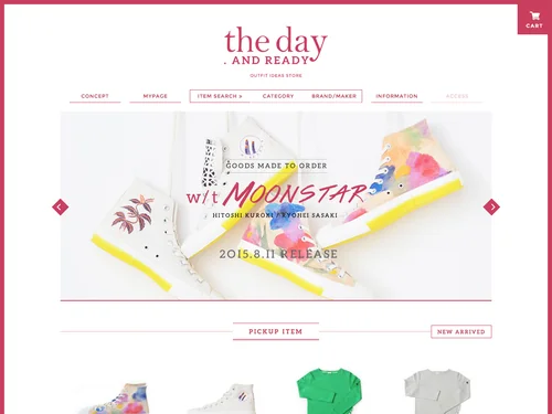 「the day . AND READY」のキャプチャ画像