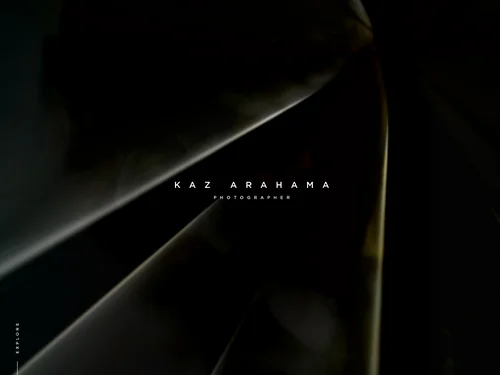 「KAZ ARAHAMA :: PHOTOGRAPHER」のキャプチャ画像