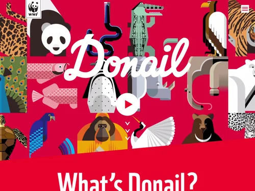 「Donail by WWFジャパン」のキャプチャ画像