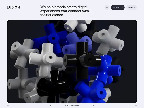 「Lusion Realise Your Creative Ideas」のキャプチャ画像