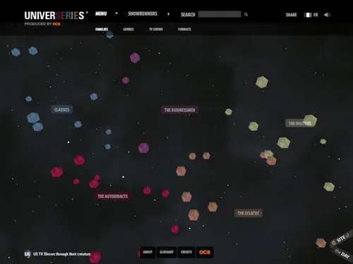 「Home | UNIVERSERIES」のキャプチャ画像