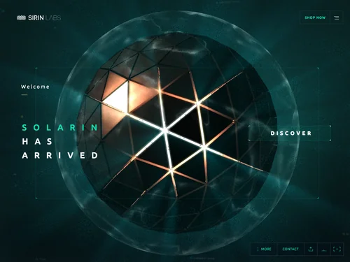 「SIRIN LABS」のキャプチャ画像