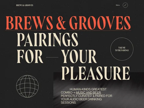 「Brews & Grooves」のキャプチャ画像