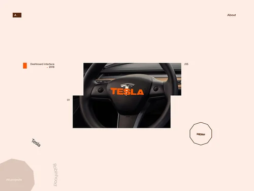 「Adrien Laurent — Interactive designer &amp; HETIC student」のキャプチャ画像