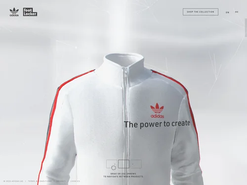 「adidas – CHILE20」のキャプチャ画像