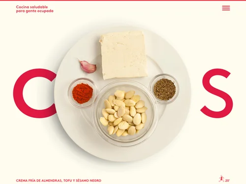 「CHEF S — Cocina saludable para gente ocupada」のキャプチャ画像