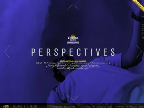 「Corona Perspectives」のキャプチャ画像