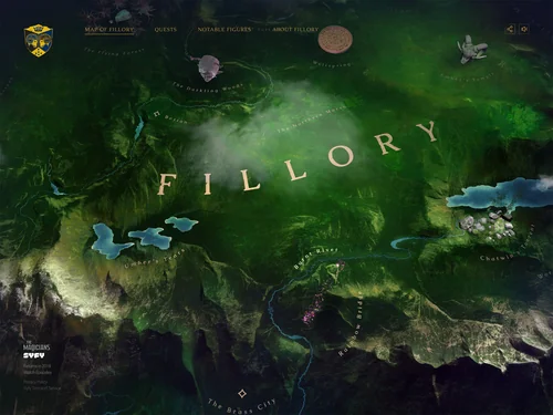 「Welcome To Fillory」のキャプチャ画像
