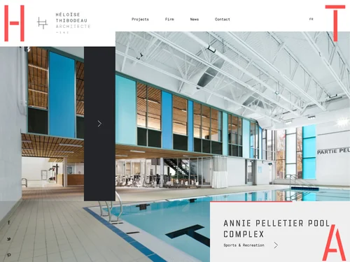 「Héloïse Thibodeau Architecte」のキャプチャ画像