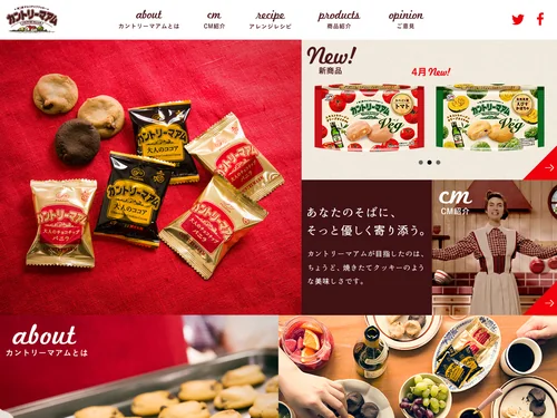 「不二家チョコチップクッキー　カントリーマアム」のキャプチャ画像
