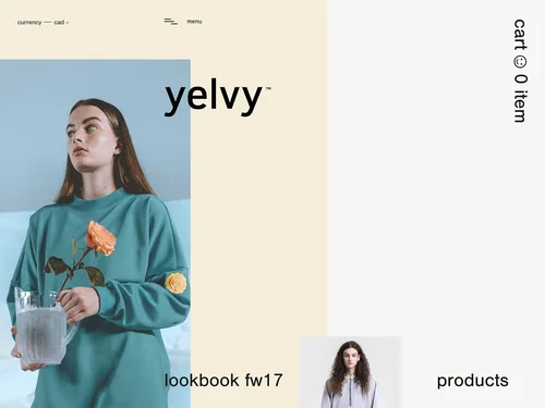 「yelvy™ &ndash; online store」のキャプチャ画像