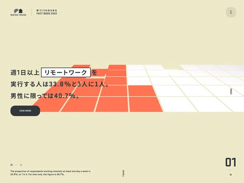 「"家づくりのあるあるFACT BOOK 2022 | SEKISUI HOUSE DAY vol.2 家族の‘理想の暮らし’を見つける1日 | 戸建住宅  | 積水ハウス"」のキャプチャ画像