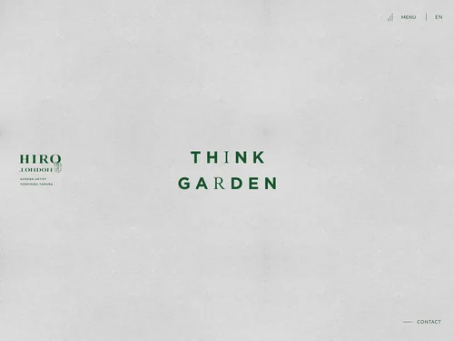 「田邑嘉浩｜HIRO.LONDON｜GARDEN ARTIST – HIRO.LONDON」のキャプチャ画像
