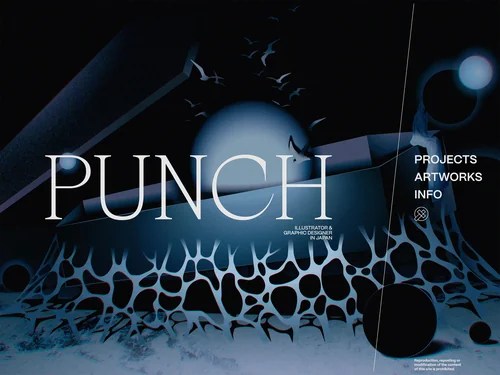 「PUNCH Portfolio」のキャプチャ画像