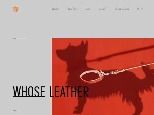 「WHOSE LEATHER」のキャプチャ画像