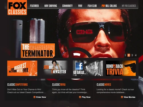 「FOX Classics | Classic Films, Classic Movies, Old Westerns」のキャプチャ画像