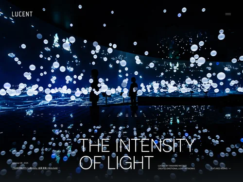 「LUCENT by Takahiro Matsuo」のキャプチャ画像