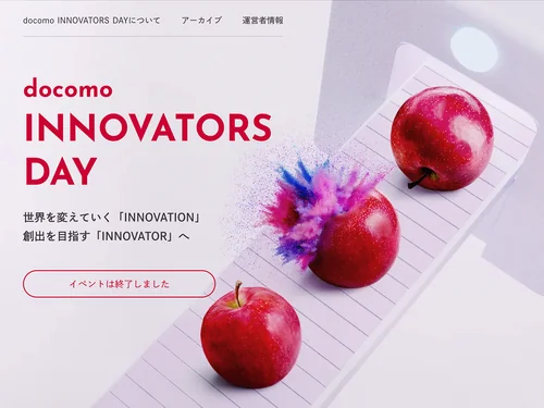 「docomo Innovators Day | TECH PLAY」のキャプチャ画像