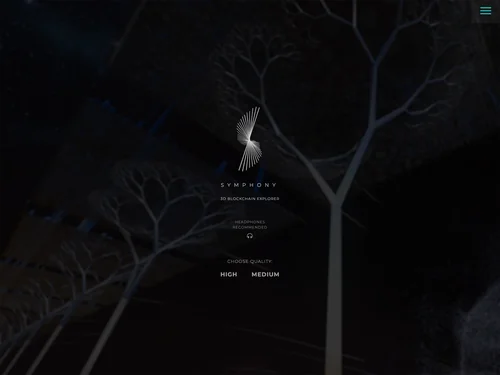 「SYMPHONY of Blockchains」のキャプチャ画像