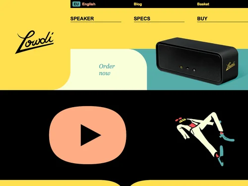 「Lowdi - Bluetooth speaker」のキャプチャ画像