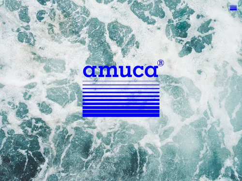 「amuca | 海と生きるナイロン。」のキャプチャ画像