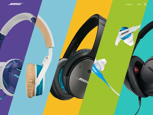 「New From Bose」のキャプチャ画像