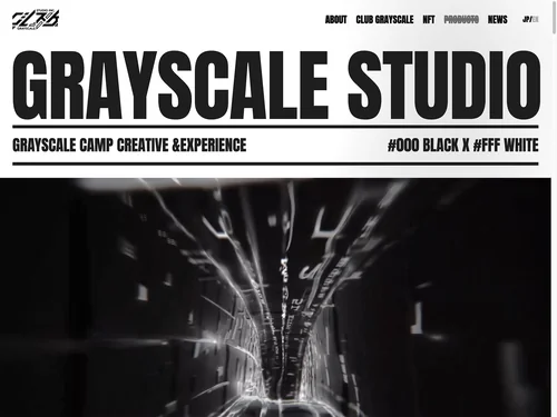 「GRAYSCALE STUDIO」のキャプチャ画像
