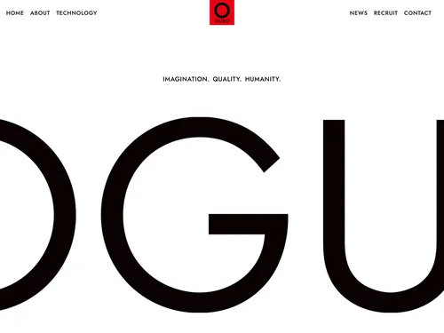 「OGURO Inc.」のキャプチャ画像