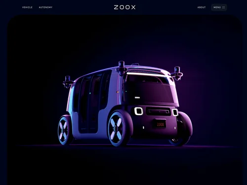「The future is for riders - Zoox」のキャプチャ画像