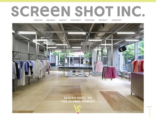 「SCREEN SHOT株式会社」のキャプチャ画像