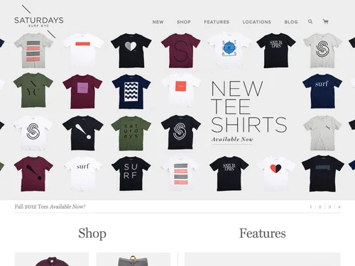 「Saturdays Surf NYC」のキャプチャ画像