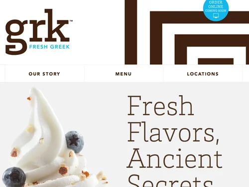 「GRK Fresh Greek」のキャプチャ画像
