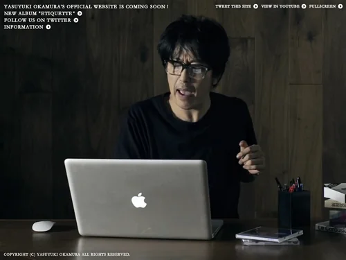 「岡村靖幸 | YASUYUKI OKAMURA」のキャプチャ画像