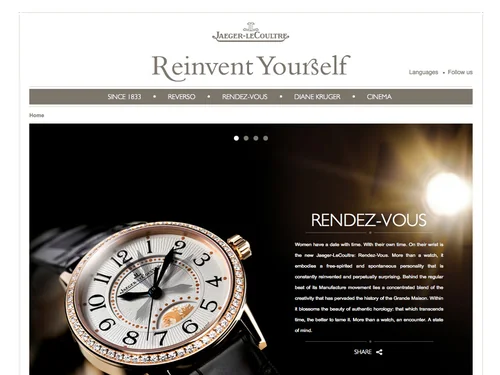 「REINVENT YOURSELF -  Jaeger-LeCoultre」のキャプチャ画像