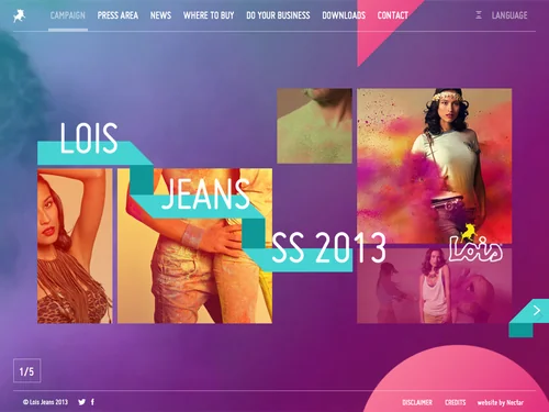 「Lois Jeans | Spring Summer 2013」のキャプチャ画像