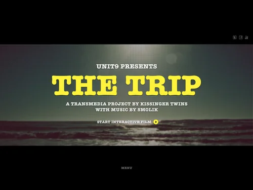 「The Trip - A Transmedia Project by Kissinger Twins」のキャプチャ画像