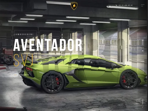 「Lamborghini Porrentruy Switzerland | Garage Roland Affolter」のキャプチャ画像