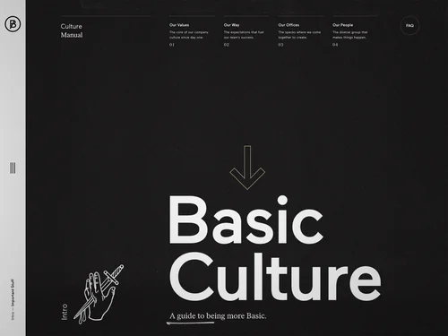 「BASIC™ | Culture Manual」のキャプチャ画像