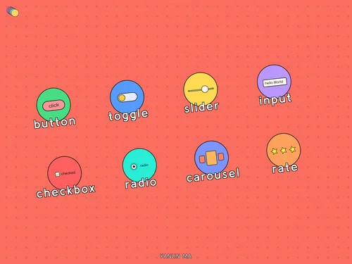 「flat UI and a half」のキャプチャ画像